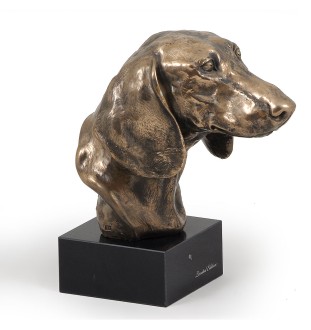 Jamnik głowa na kamieniu Art-Dog
